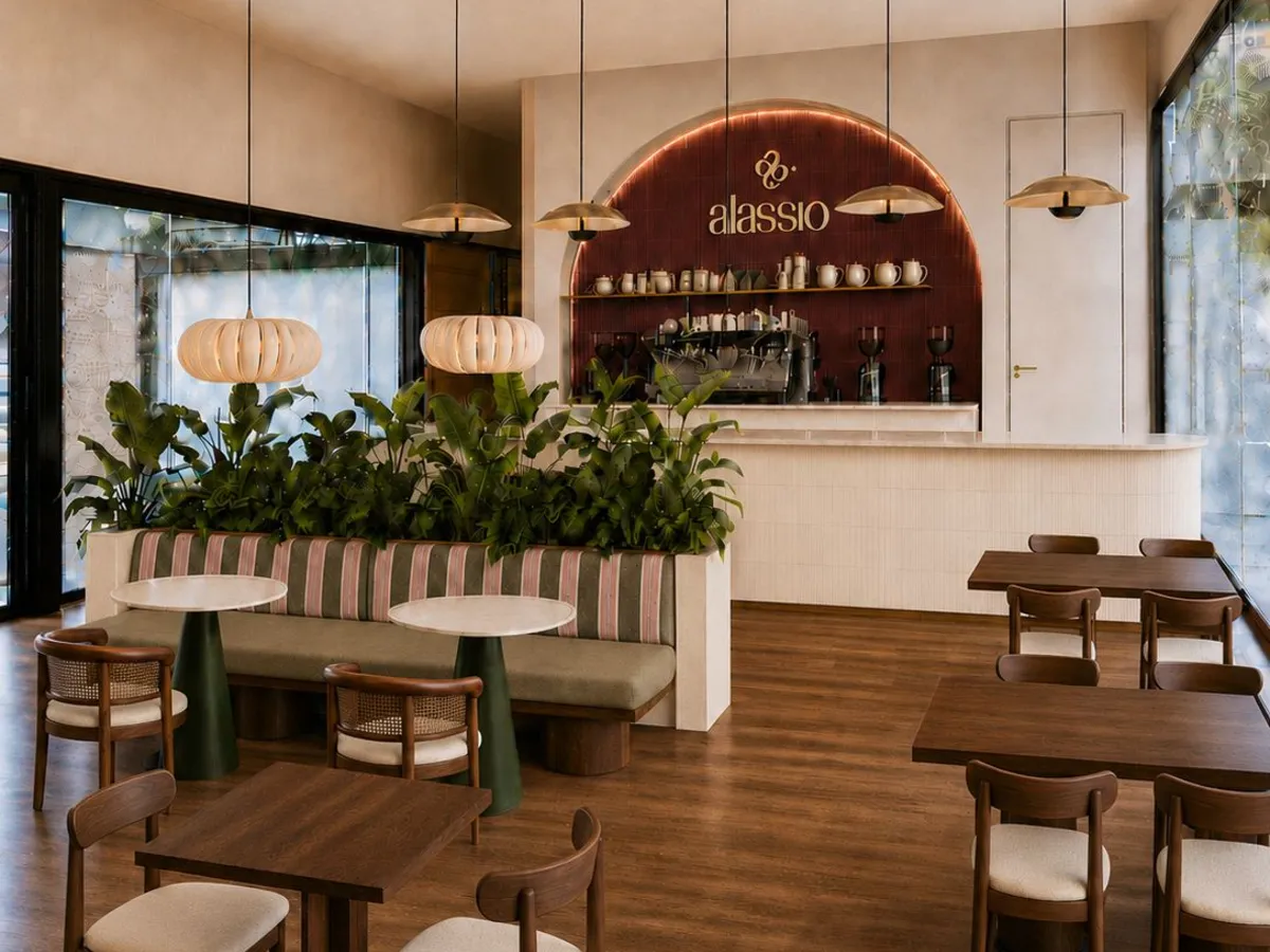 Café restaurante · Después
