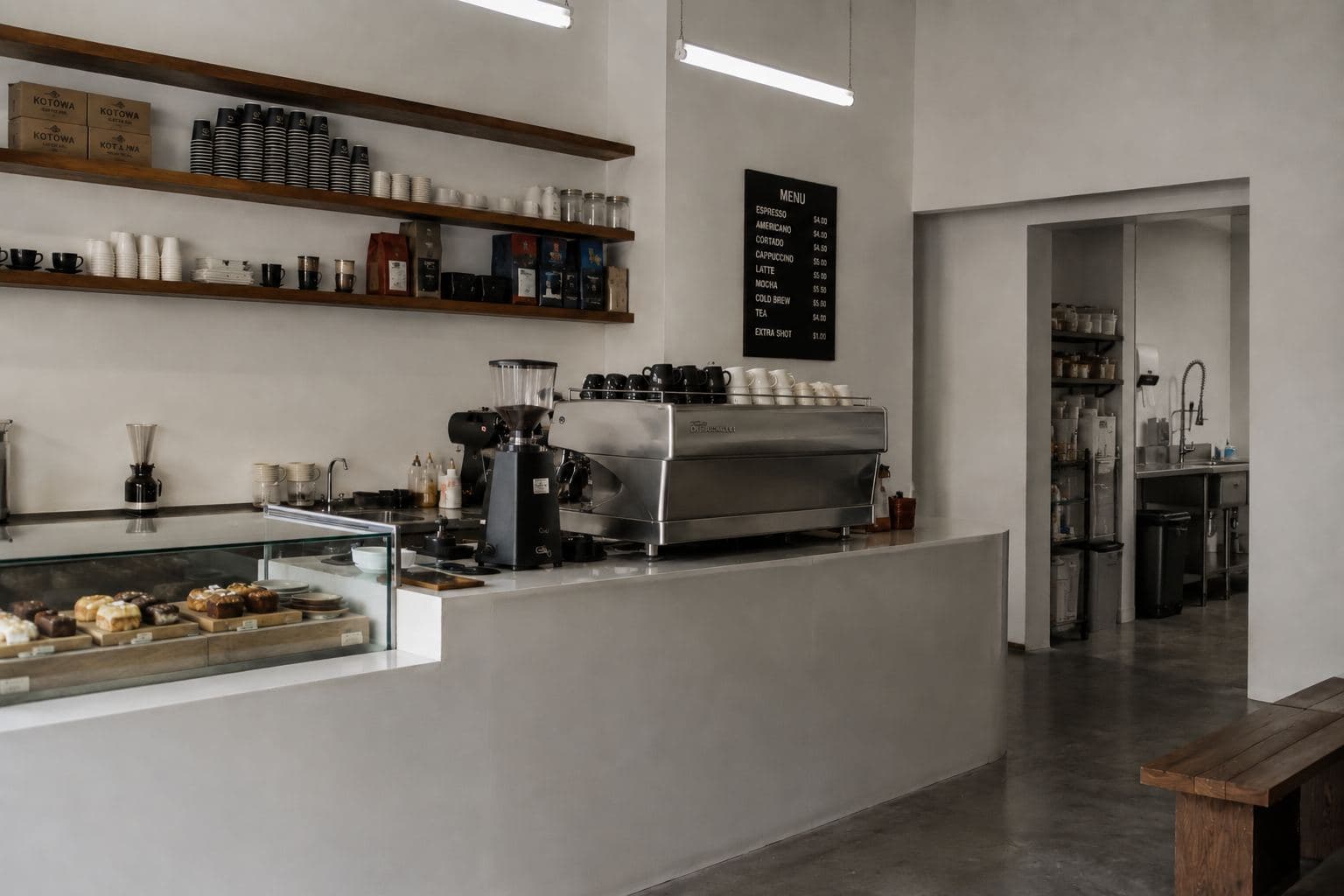Proyecto comercial · Café Terreno · Ciudad de Panamá · Antes